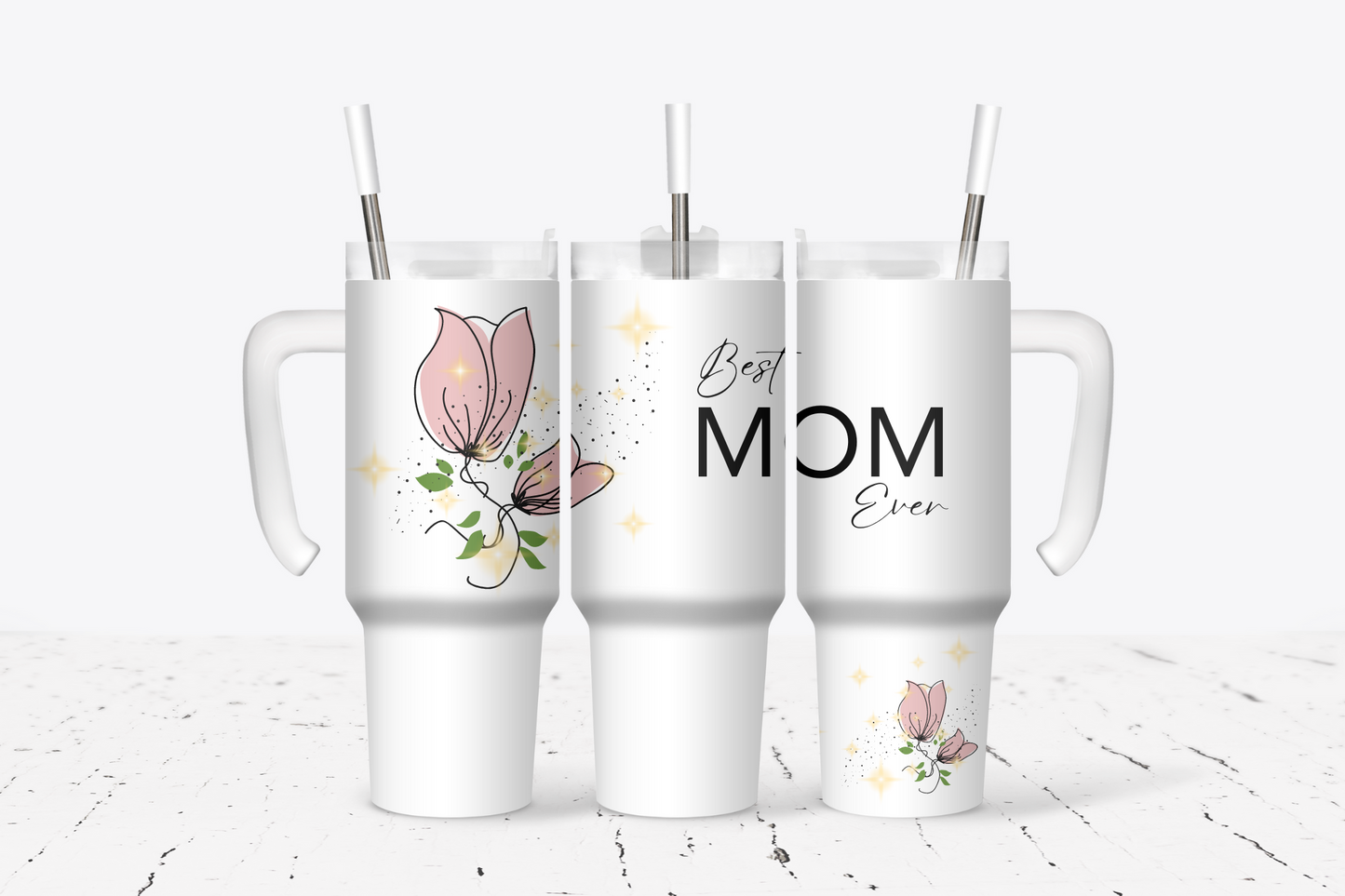 Mother's Day Best Mom Ever Tumbler