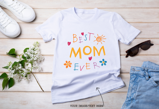 Crayon Best Mom Ever T-Shirt