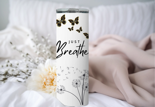 Just Breathe Tumbler