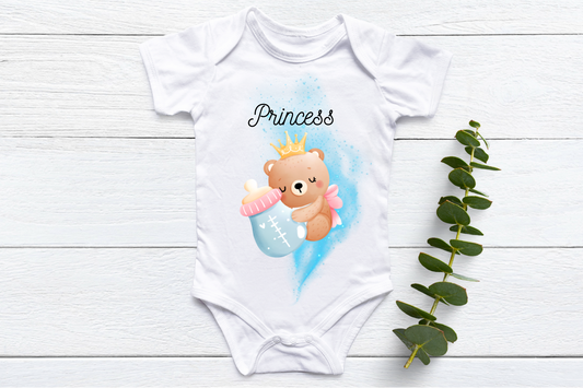 Princess teddy bear Onesie